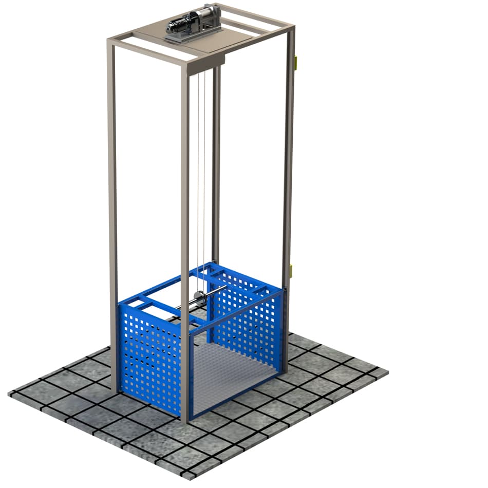 Yük Asansörü Hidrolik